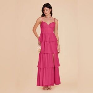 Birdy Grey Pink Maxi Dress